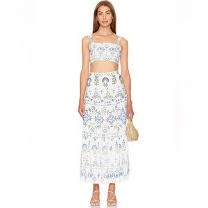 Saylor Kaitlin Top & Skirt Set in Multi size Small Worn Once - Like new!!